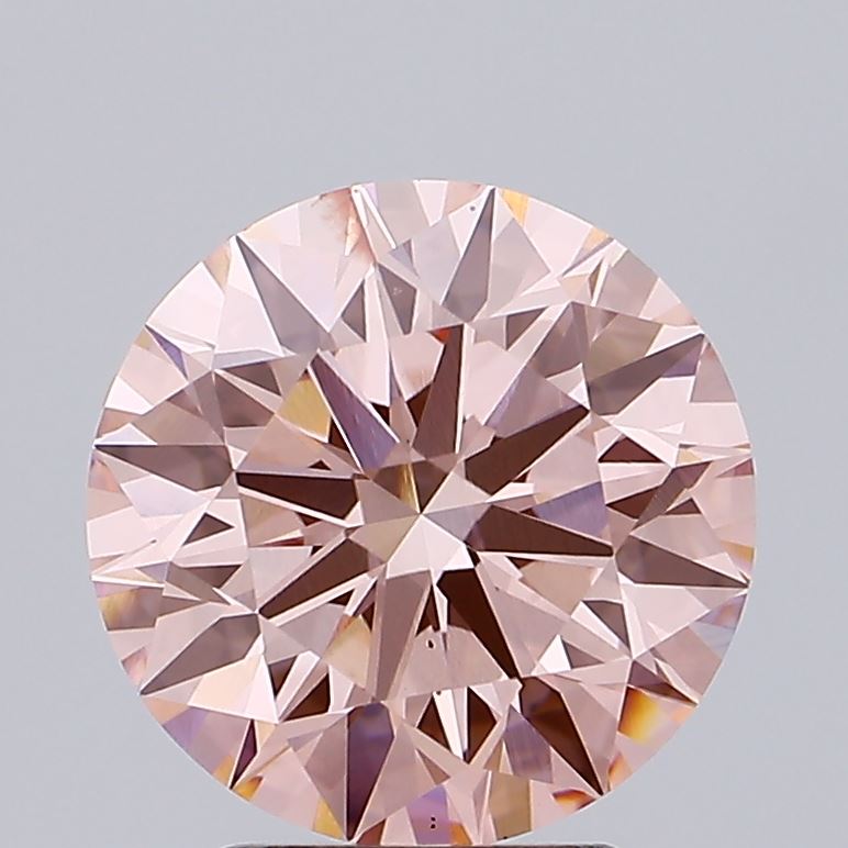 3.05ct Round Lab Grown diamond, stone 10472
