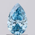 0.97ct Pear Lab Grown diamond, stone 10911