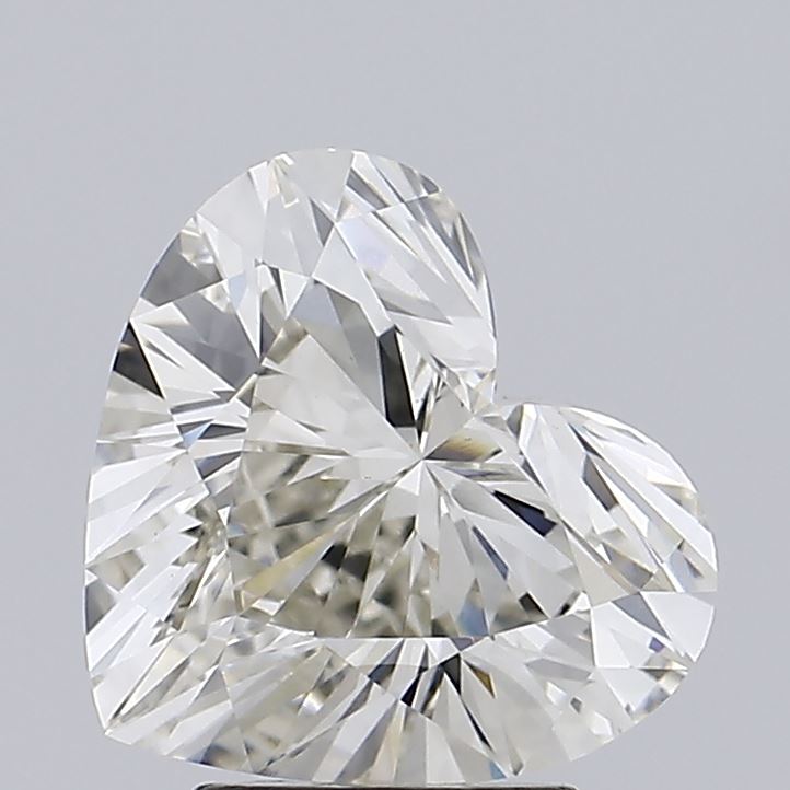 3.17ct Heart Lab Grown diamond, stone 13451