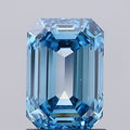 1.52ct Emerald Lab Grown diamond, stone 13524