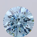 2.85ct Round Lab Grown diamond, stone 13629