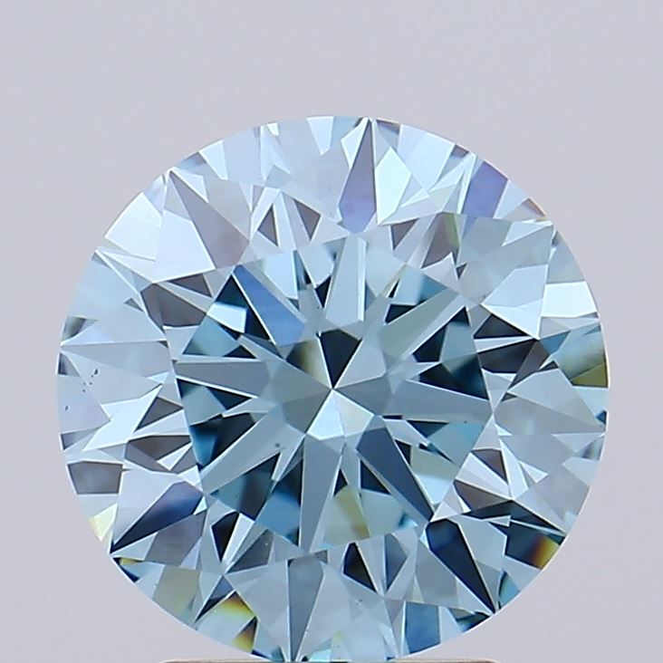 2.85ct Round Lab Grown diamond, stone 13629