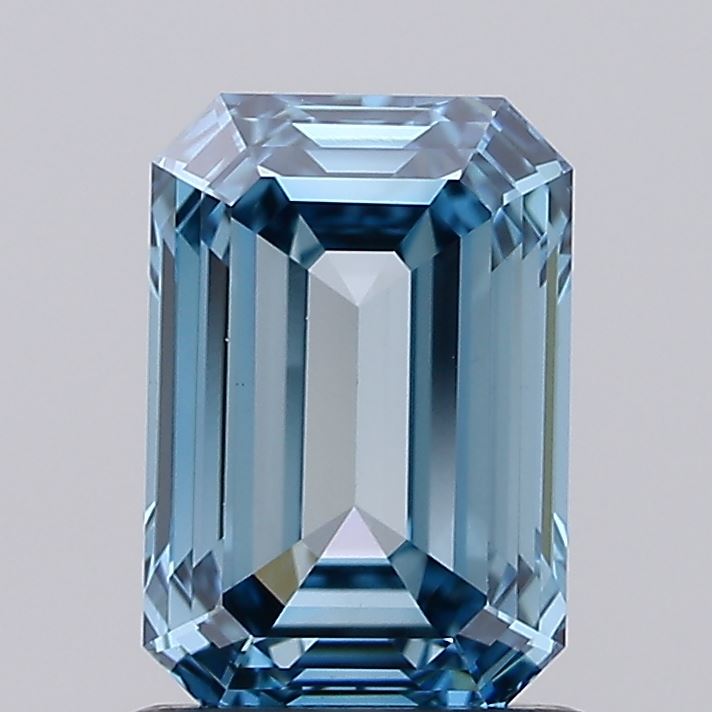 1.29ct Emerald Lab Grown diamond, stone 14434