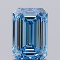 1.53ct Emerald Lab Grown diamond, stone 14444