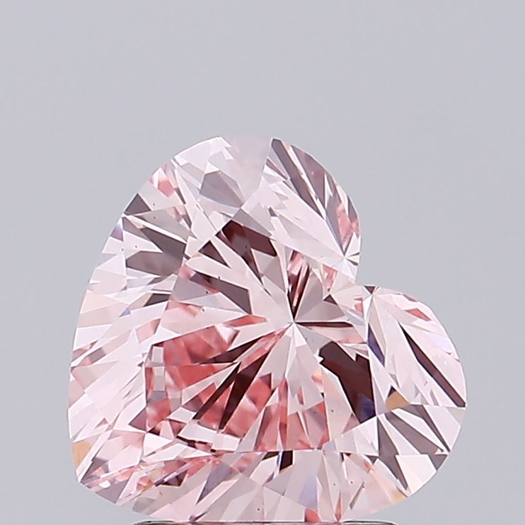 2.13ct Heart Lab Grown diamond, stone 14463