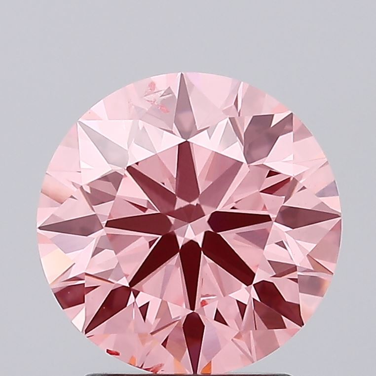 2.57ct Round Lab Grown diamond, stone 15334