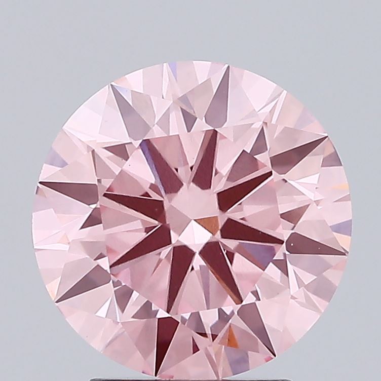 2.87ct Round Lab Grown diamond, stone 15383