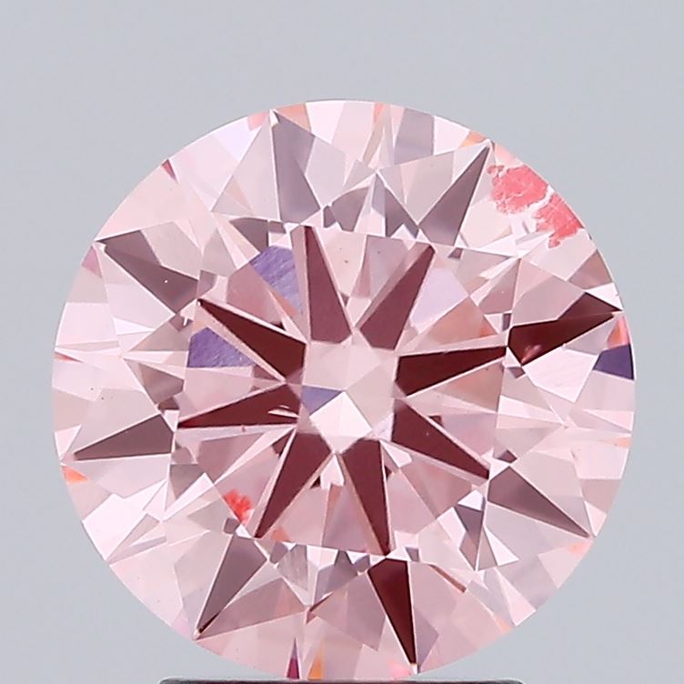 2.86ct Round Lab Grown diamond, stone 15384