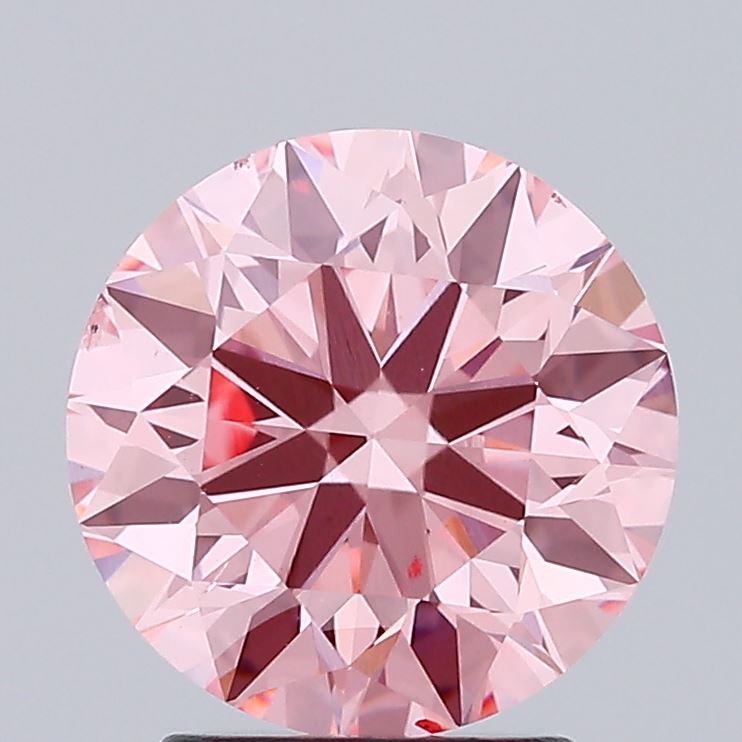 2.53ct Round Lab Grown diamond, stone 15387