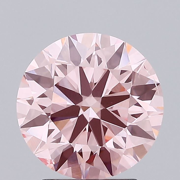 2.72ct Round Lab Grown diamond, stone 15477