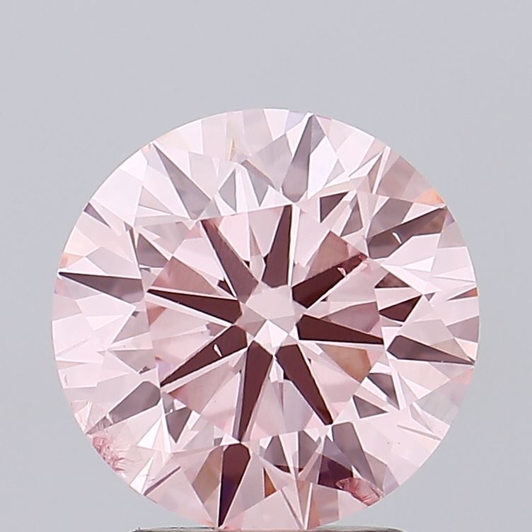 2.64ct Round Lab Grown diamond, stone 15493
