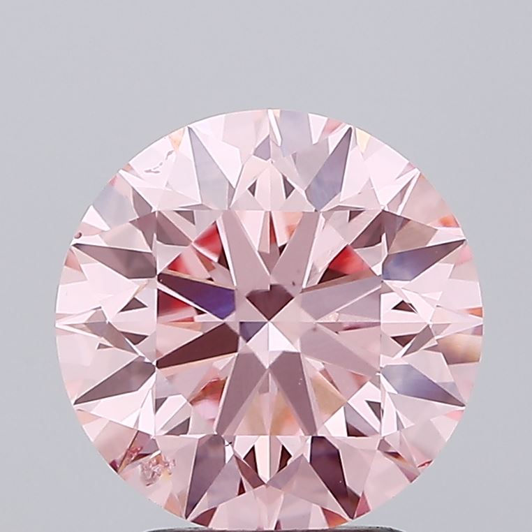 2.43ct Round Lab Grown diamond, stone 15550