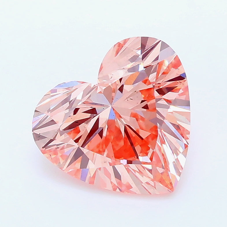 2.00ct Heart Lab Grown diamond, stone 16372