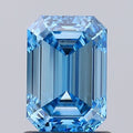 1.36ct Emerald Lab Grown diamond, stone 18625