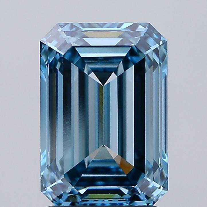 2.12ct Emerald Lab Grown diamond, stone 18636