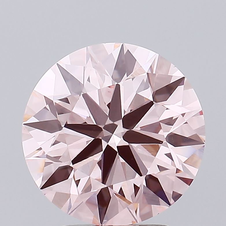 3.67ct Round Lab Grown diamond, stone 19699