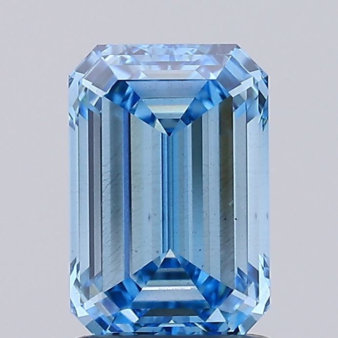 1.52ct Emerald Lab Grown diamond, stone 23748