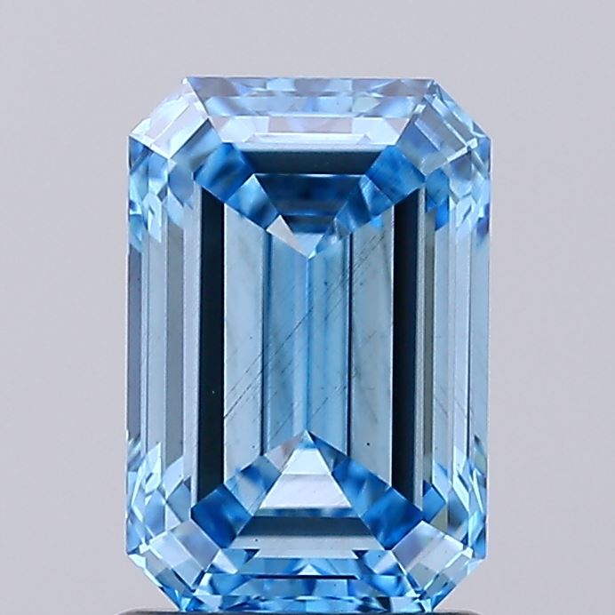 1.63ct Emerald Lab Grown diamond, stone 23750