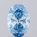 1.54ct Oval Lab Grown diamond, stone 24218