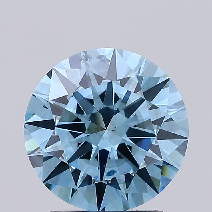2.01ct Round Lab Grown diamond, stone 24233