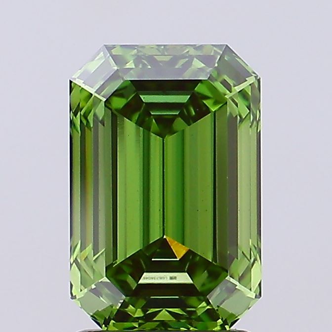 2.05ct Emerald Lab Grown diamond, stone 28714