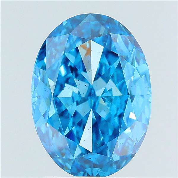 2.67ct Oval Lab Grown diamond, stone 31368
