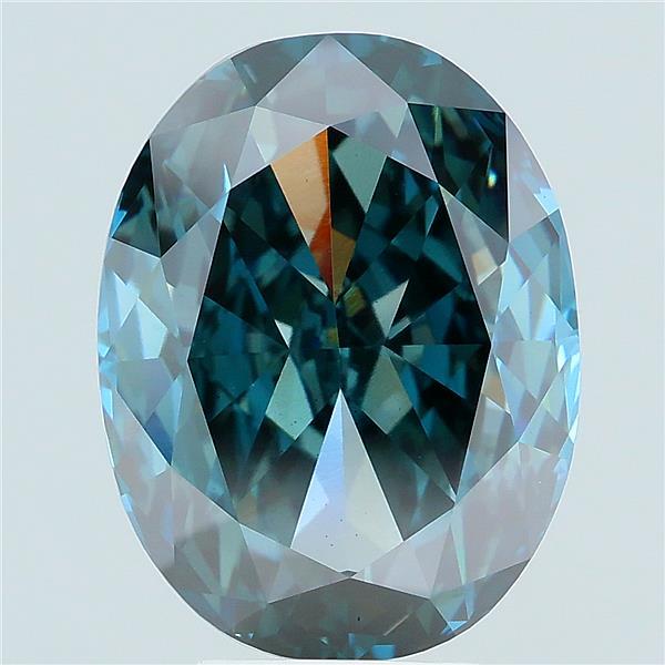 6.35ct Oval Lab Grown diamond, stone 31559
