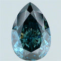 6.16ct Pear Lab Grown diamond, stone 31615