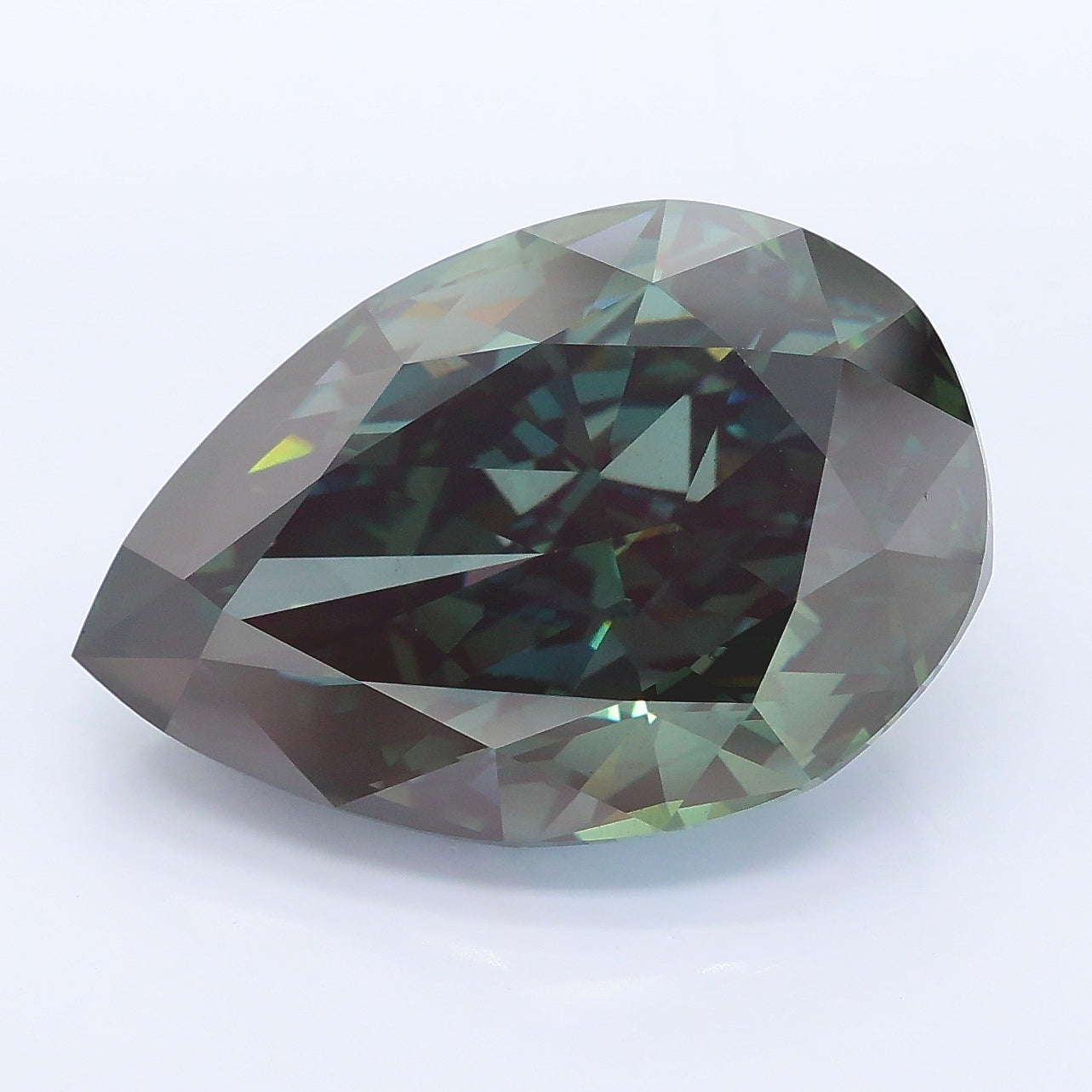 11.13ct Pear Lab Grown diamond, stone 31872