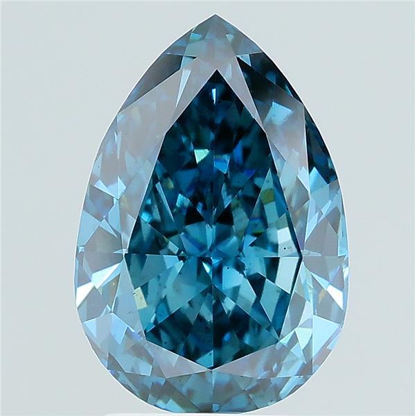 3.45ct Pear Lab Grown diamond, stone 31910