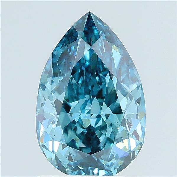 1.71ct Pear Lab Grown diamond, stone 31945