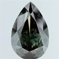 6.16ct Pear Lab Grown diamond, stone 32056