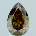 3.13ct Pear Lab Grown diamond, stone 32496
