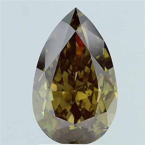 2.82ct Pear Lab Grown diamond, stone 32598
