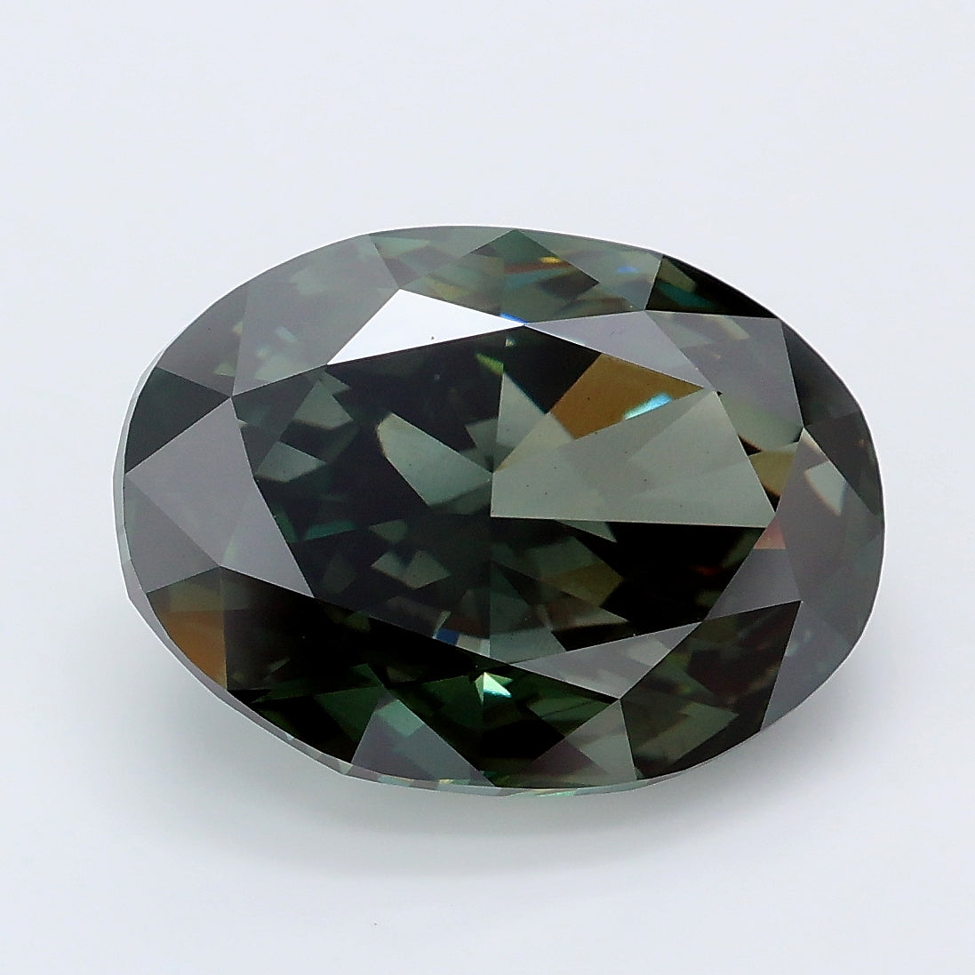6.42ct Oval Lab Grown diamond, stone 33481