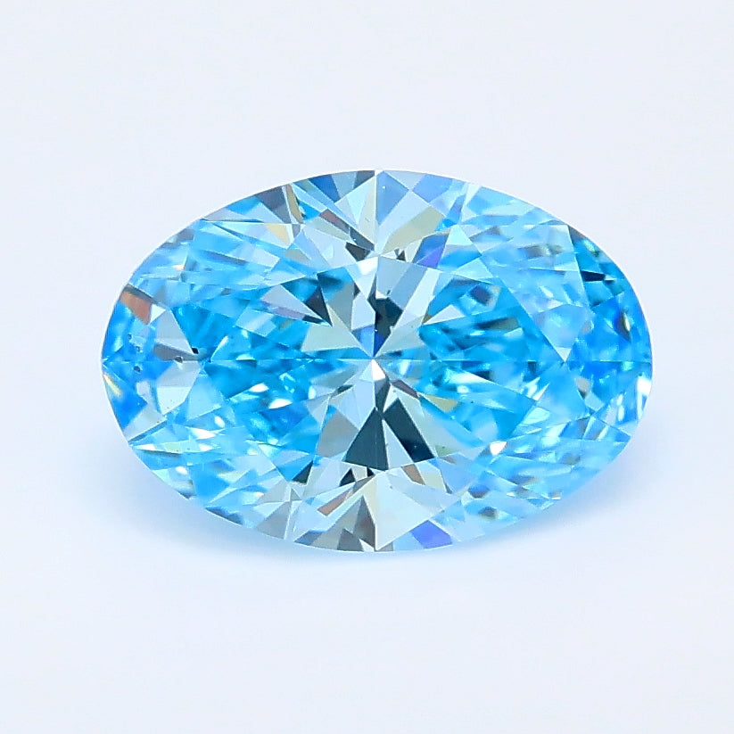1.54ct Oval Lab Grown diamond, stone 33486