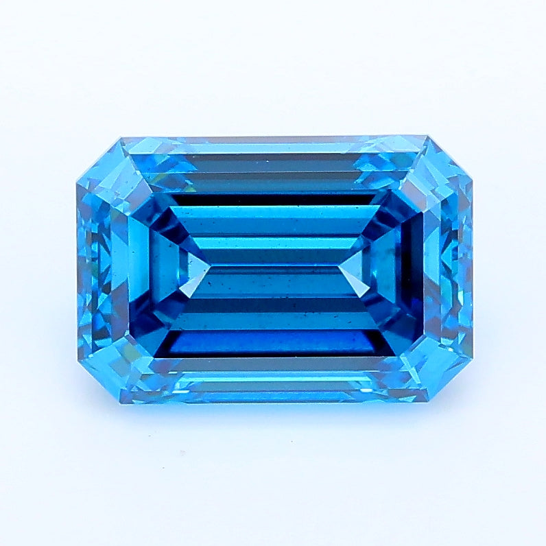 2.11ct Emerald Lab Grown diamond, stone 34166
