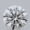 2.31ct Round Lab Grown diamond, stone 3444
