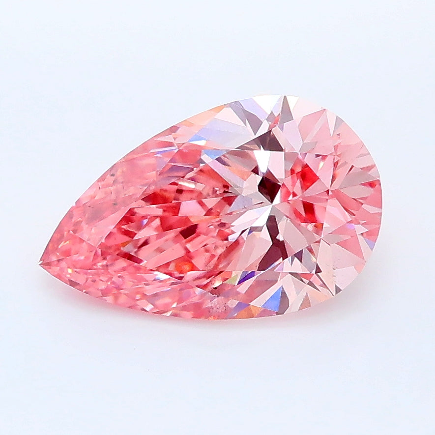2.01ct Pear Lab Grown diamond, stone 34515