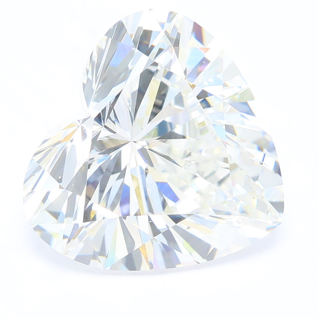 7.48ct Heart Lab Grown diamond, stone 34527