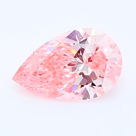 0.59ct Pear Lab Grown diamond, stone 34583