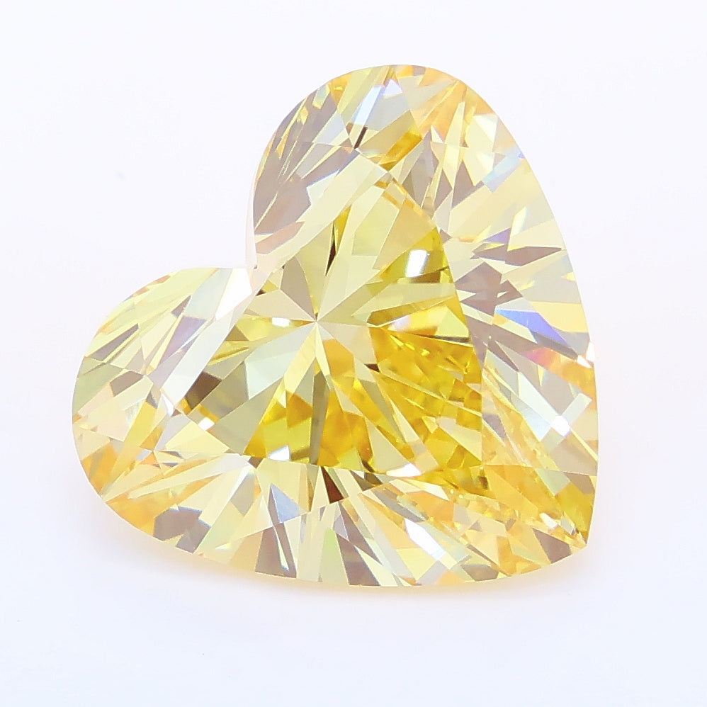 7.74ct Heart Lab Grown diamond, stone 34695