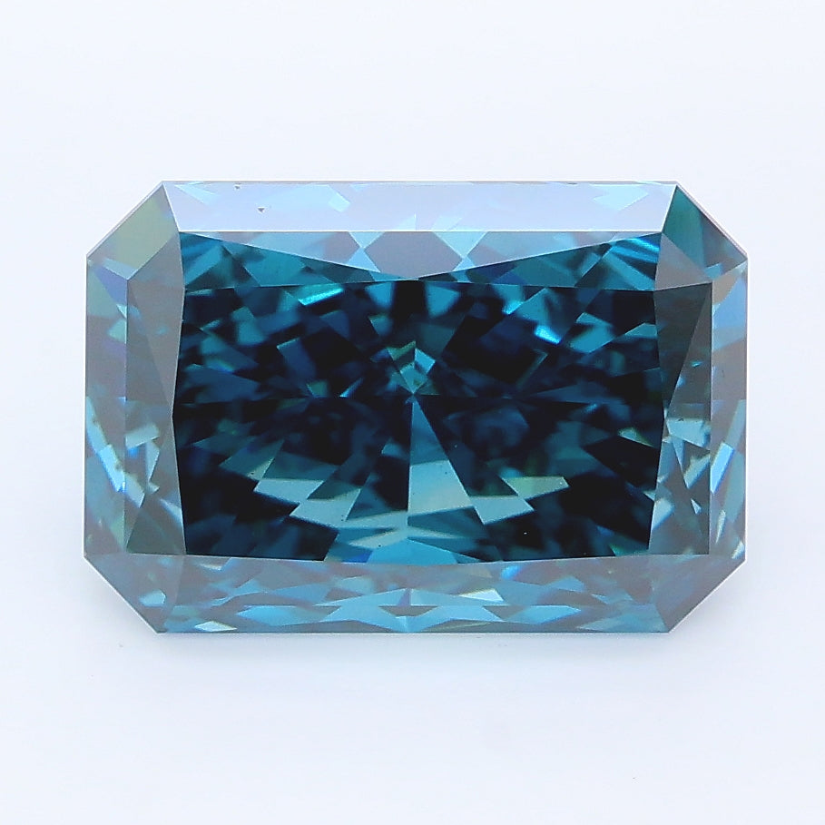 3.71ct Radiant Lab Grown diamond, stone 34774