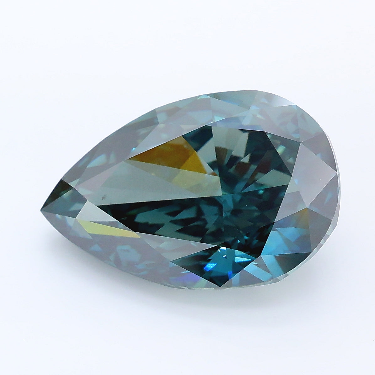 7.28ct Pear Lab Grown diamond, stone 34931