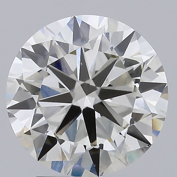 3.02ct Round Lab Grown diamond, stone 3517
