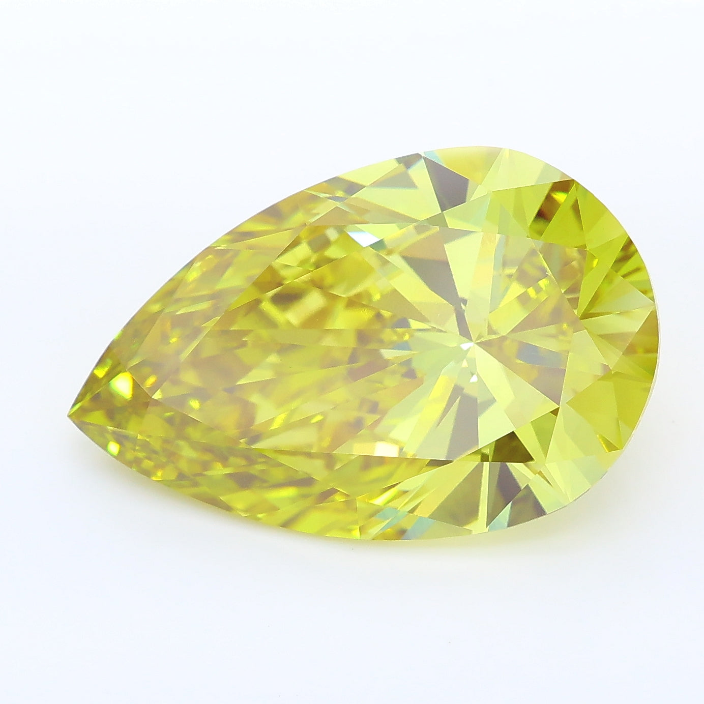 9.27ct Pear Lab Grown diamond, stone 35353