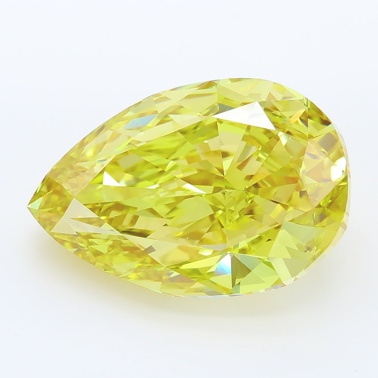 10.83ct Pear Lab Grown diamond, stone 35375
