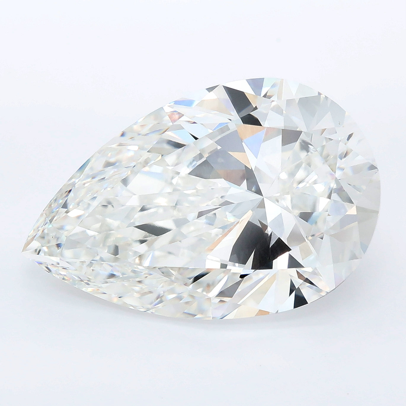 11.04ct Pear Lab Grown diamond, stone 35450