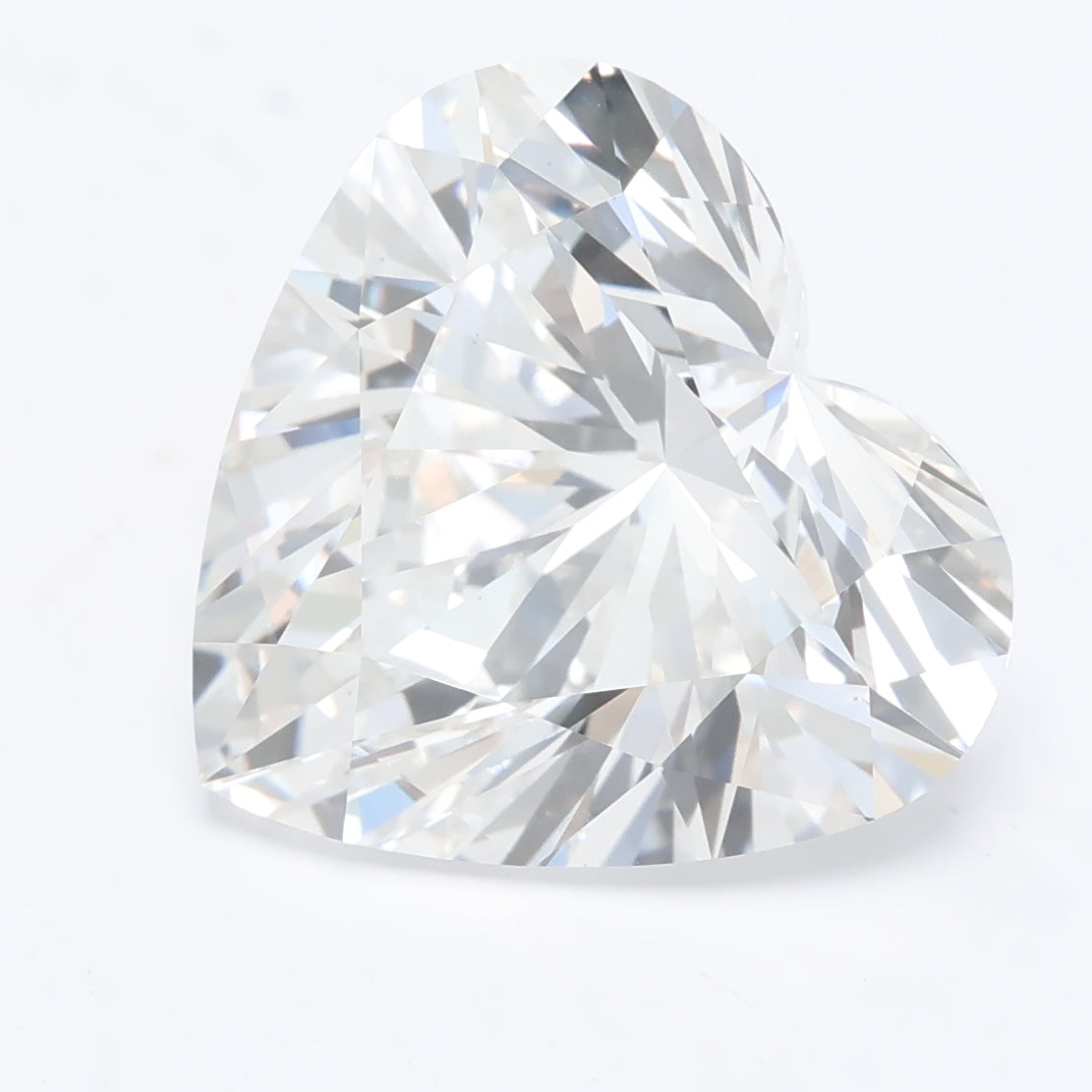 7.26ct Heart Lab Grown diamond, stone 35678