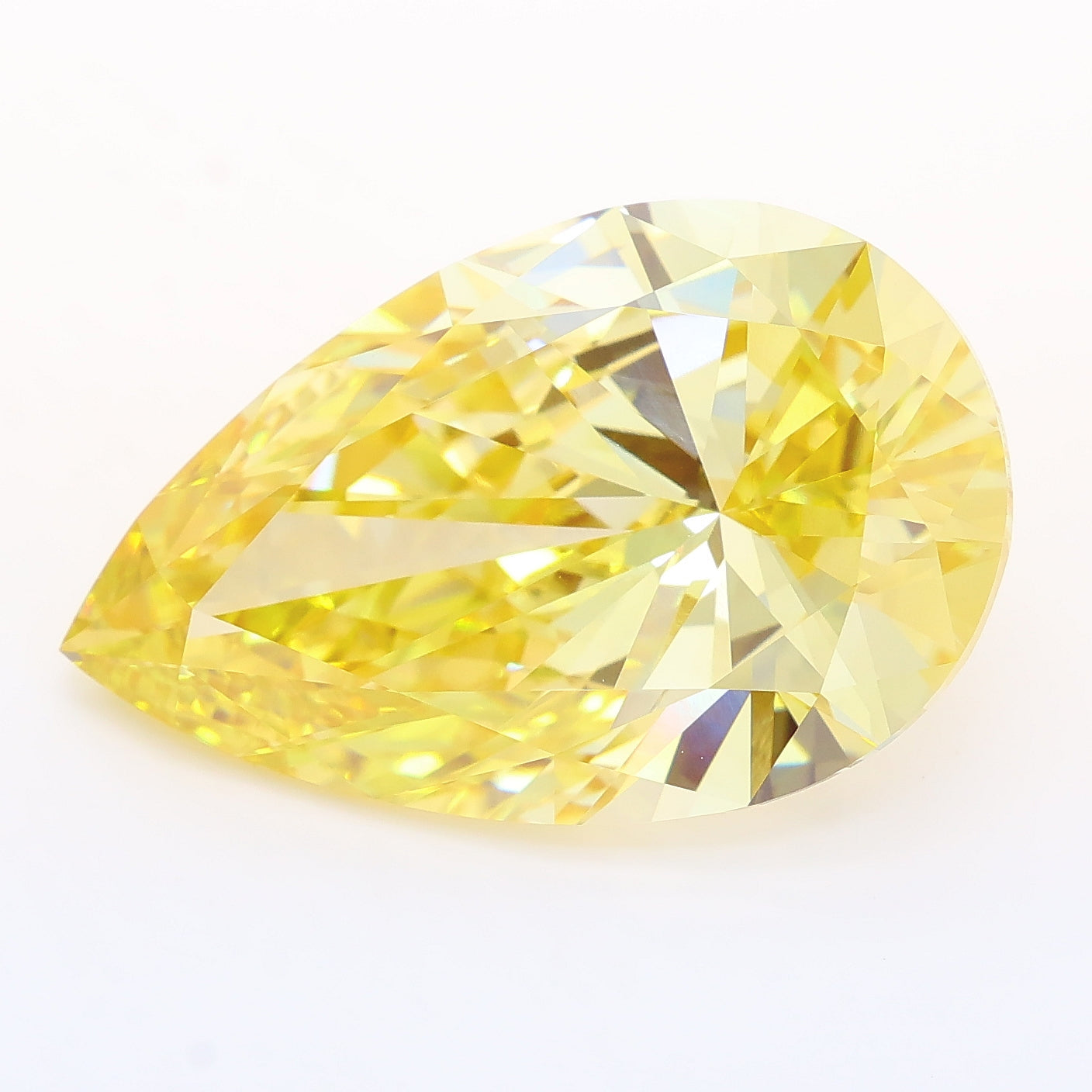 10.57ct Pear Lab Grown diamond, stone 35836